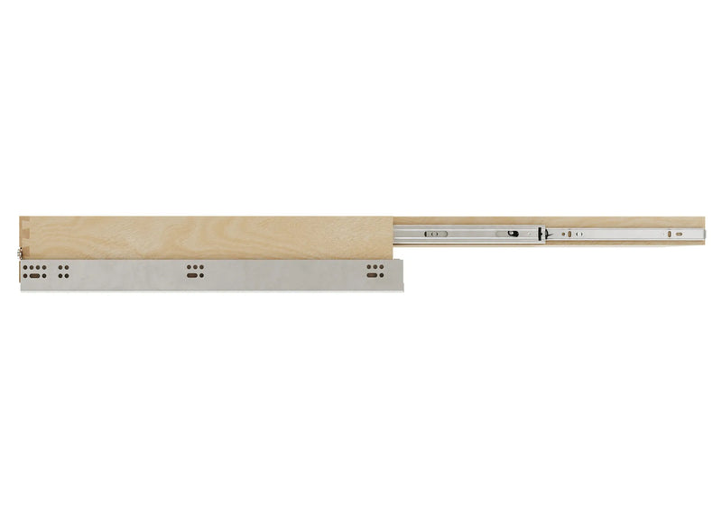 Rev-A-Shelf Natural Maple Tiered Cutlery Drawer w/BLUMOTION Soft-Close Slides for Frameless 18" Base - 4WTCD-419HFLSC-1 - FREE DOMESTIC SHIPPING