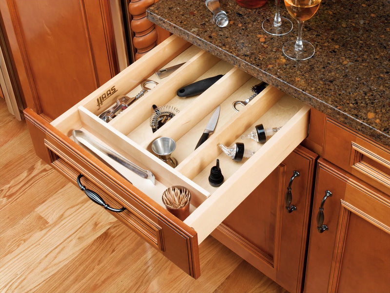 Rev-A-Shelf 4WUT Series Trimmable Wood Utility Tray Insert - 4WUT-1