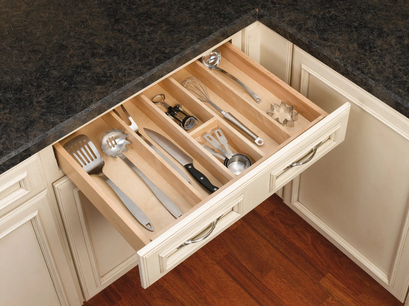 Rev-A-Shelf 4WUT Series Trimmable Wood Utility Tray Insert - 4WUT-3