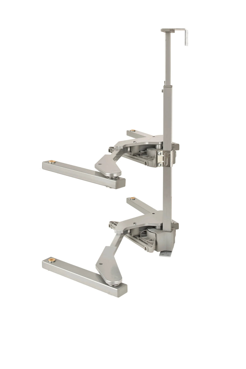 Rev-A-Shelf Maple Two-Tier Girasolo w/ Soft Close and Chrome Accents for 15" Left Opening/Blind Right Corner cabinets 587-15-LMP