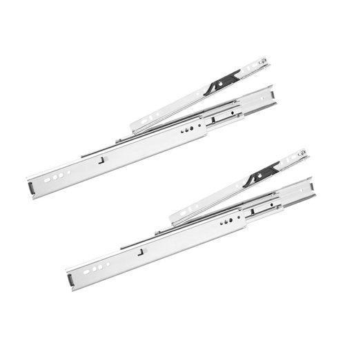 Accuride 7432 Series Light Duty Full Extension Slide with Rail Mounting and Progressive Movement - 18" - Zinc - C7432-18D