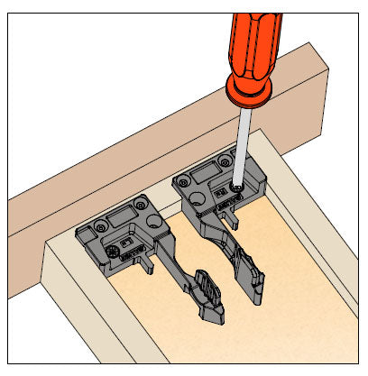 Salice Drilling Template for Drawers - For All Progressa, Progressa+ and Progressa+ Shelf Slides - ASGD704U3XA