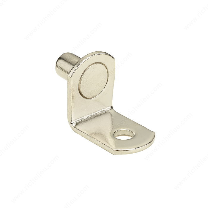 1/4" L-Shaped Shelf Pin w/Anti-Tip - Nickel - Bag of 100 - CP5830180