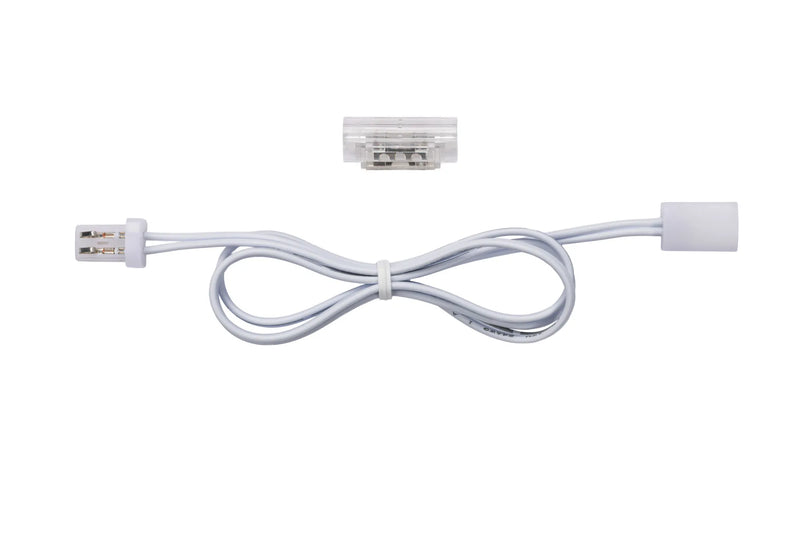 Tresco FineLine 3.0 Link Cord, 24" Length, 24VDC, White - L-FNL-LNK-24-1