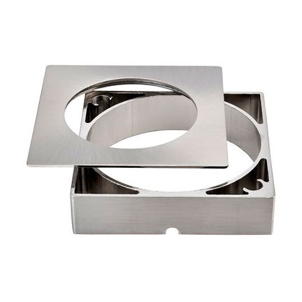 Tresco Lighting OptiPockit Square Trim Kit Nickel L-OPAC-TKS-NI-1