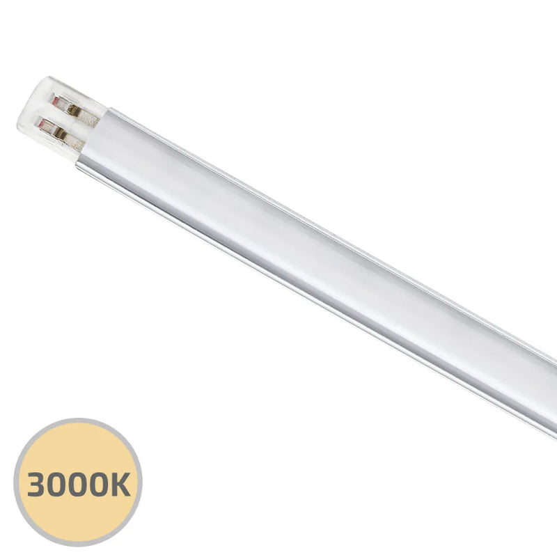 Tresco FineLine 2.0 LED Linear Light, 12VDC 12" (305 mm), 3000K Warm White, Nickel - L-STKHO12-WNI-1