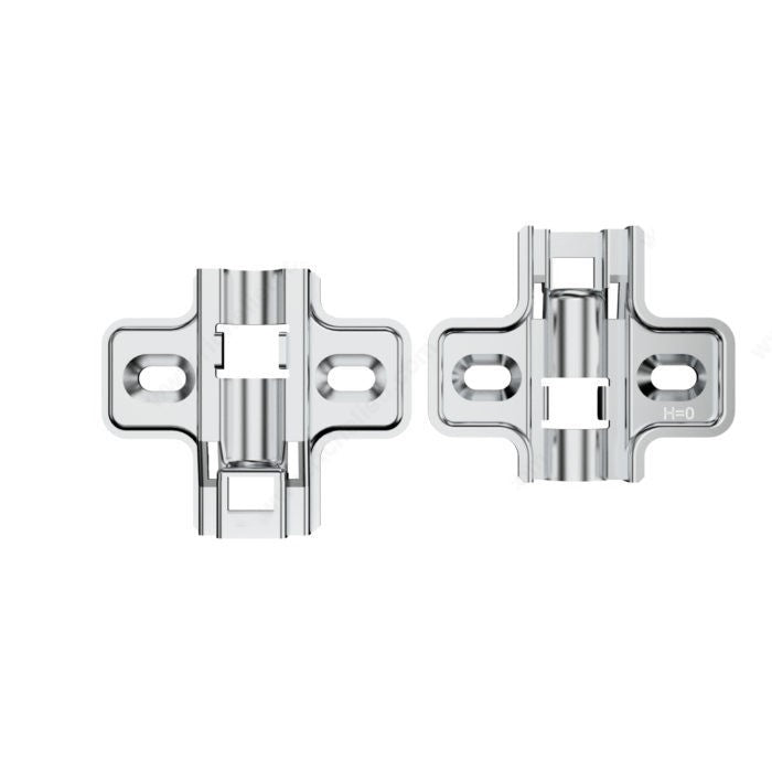 Richelieu RCS00100170 304 Stainless Steel Mounting Plate - 0mm