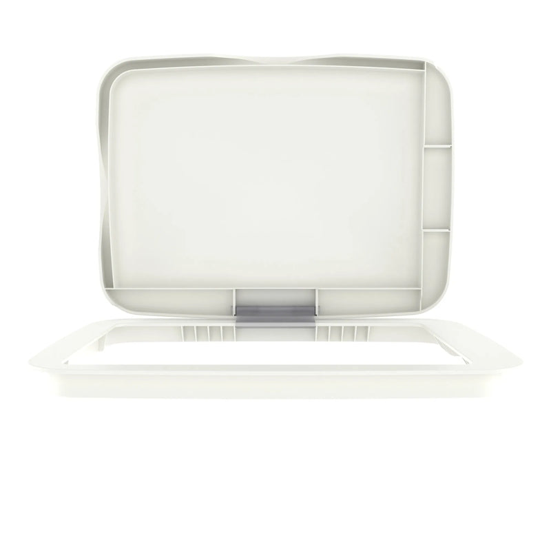 Rev-A-Shelf White Polymer Lid for Rev-A-Shelf® 35 and 50 qt. Waste Containers - RV-3550-LID-11-1