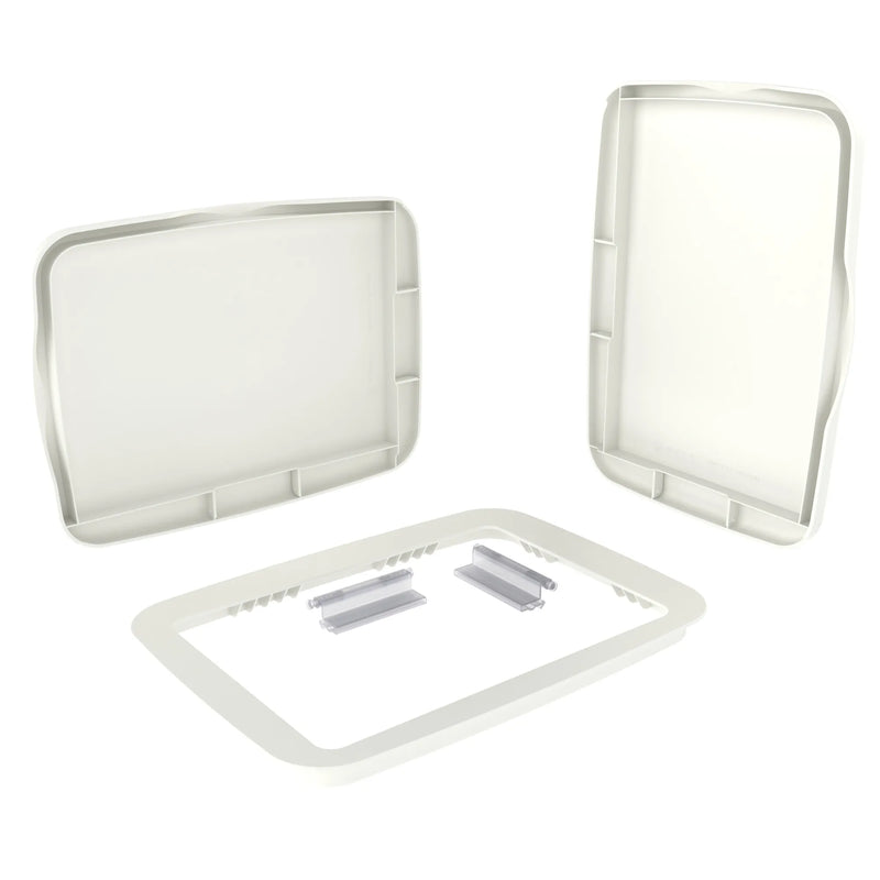 Rev-A-Shelf White Polymer Lid for Rev-A-Shelf® 35 and 50 qt. Waste Containers - RV-3550-LID-11-1