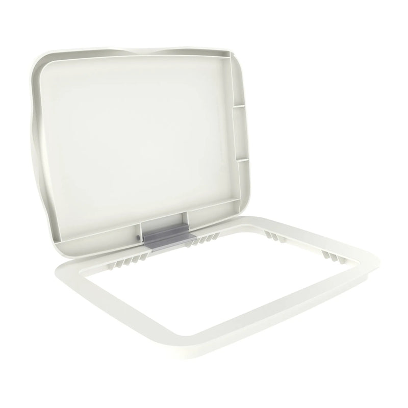 Rev-A-Shelf White Polymer Lid for Rev-A-Shelf® 35 and 50 qt. Waste Containers - RV-3550-LID-11-1