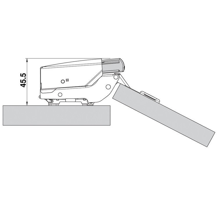 Blum BLUMOTION 973A for Half Overlay Hinges - 973A0600