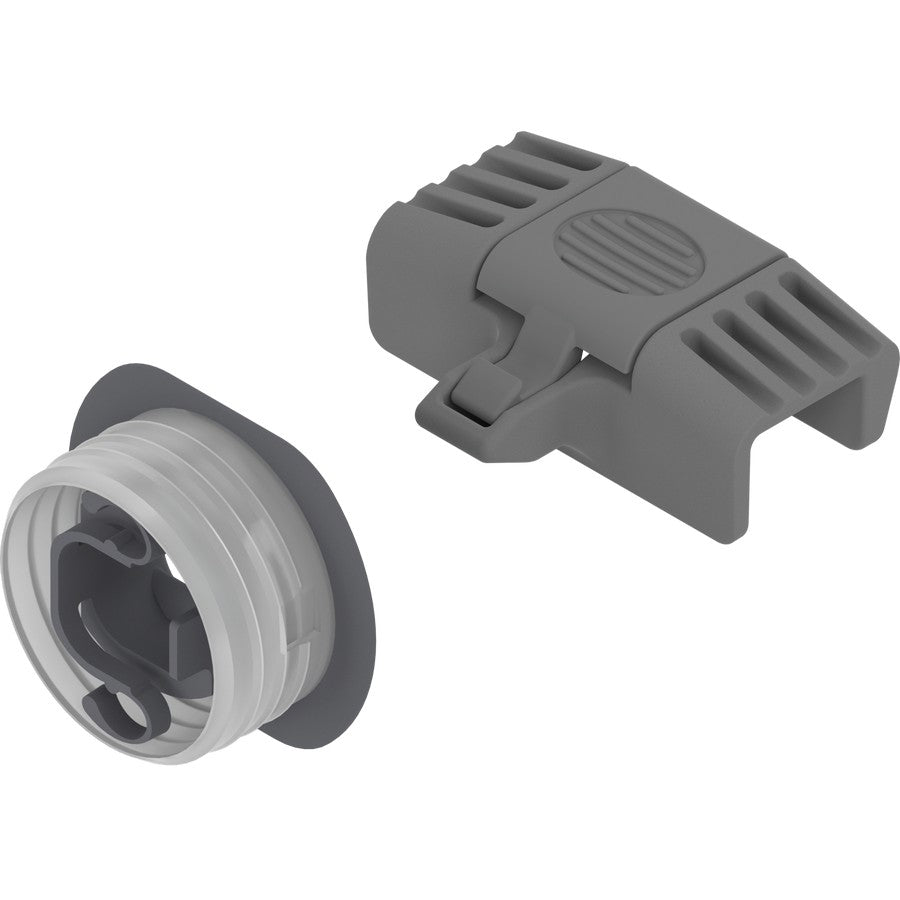 Blum MERVIOBOX Latch Set for Inner Drawers - Indium Grey Matte