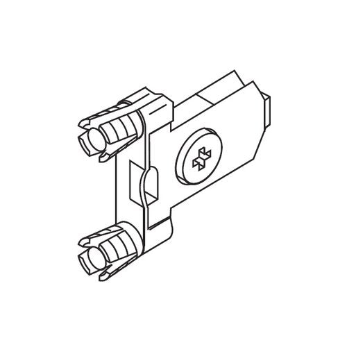 Blum TANDEMBOX Front Fixing Bracket - INSERTA - ZSF.39A2