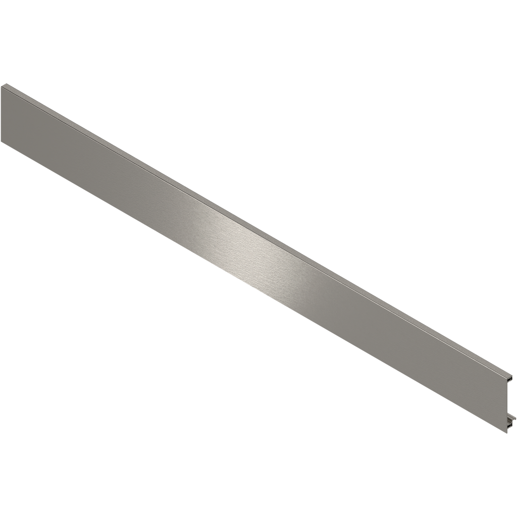 Blum LEGRABOX Interior Roll-out Front Piece - Brushed Nickel - ZV7.1043C01-ELN2