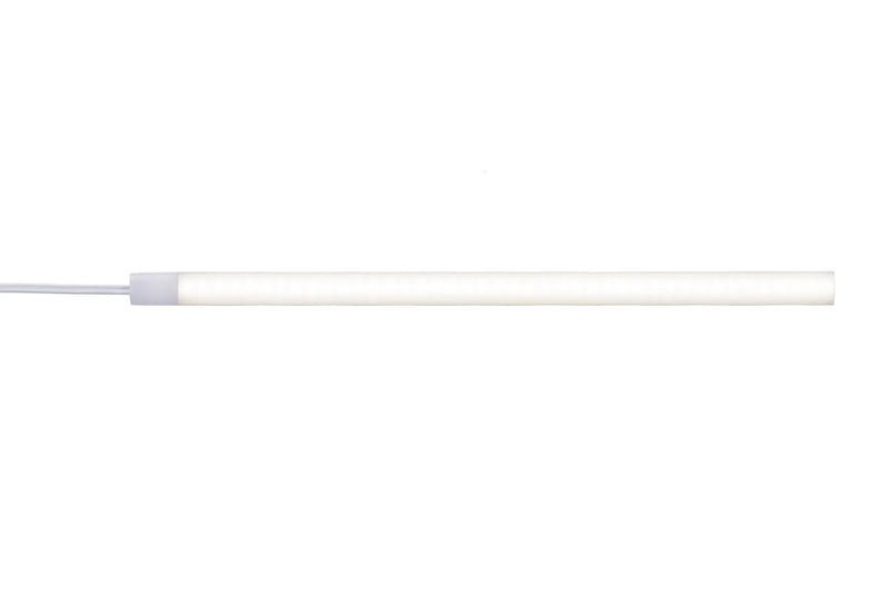 Tresco FineLine 3.0 LED Linear Light, 24VDC 8" (203 mm) 2W, Tunable 3000K to 5000K White, Nickel - L-FNL-24VCCT-8-1