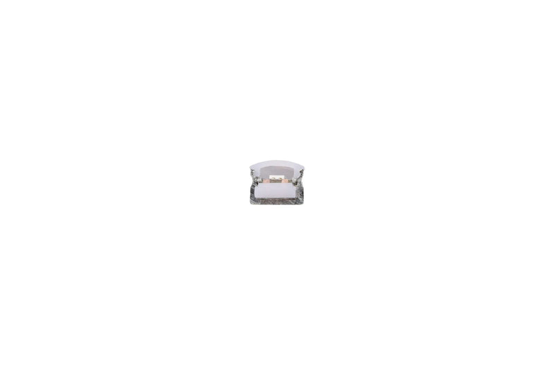 Tresco FineLine 3.0 LED Linear Light, 24VDC 8" (203 mm) 2W, Tunable 3000K to 5000K White, Nickel - L-FNL-24VCCT-8-1