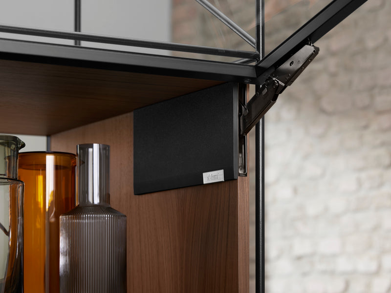 Blum 24K8000.NA-TGR AVENTOS HKi Cover Cap Set for Semi-integrated Lift Mechanism Installation Only - Dark Gray (TGR) - 24K8000.NA-TGR
