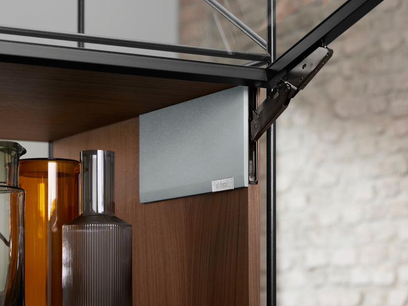 Blum 24K8000.NA-HGR AVENTOS HKi Cover Cap Set for Semi-integrated Lift Mechanism Installation Only - Light Gray (HGR) - 24K8000.NA-HGR