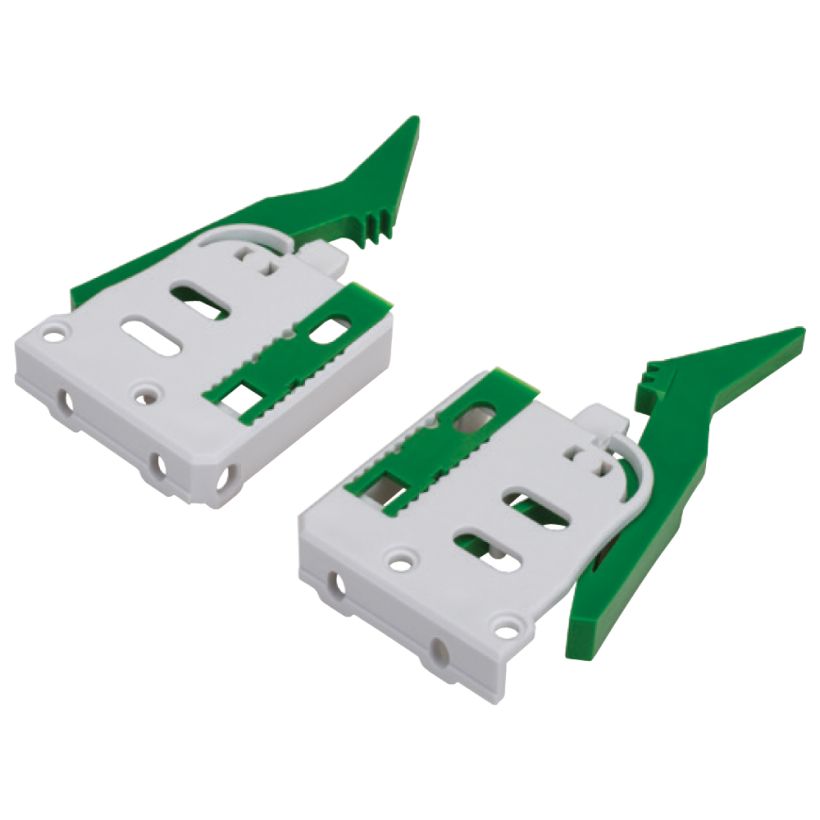 Grass Elite Plus / Maxcess 7523 Front Locking Device with Height Adjustment - 1D - Left & Right Kit - 02500-03