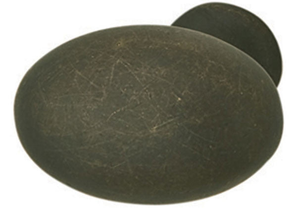 Hafele Knob, Zinc, Oil Rubbed Bronze, M4, 30 x 30mm (1-1/4") - 137.45.351