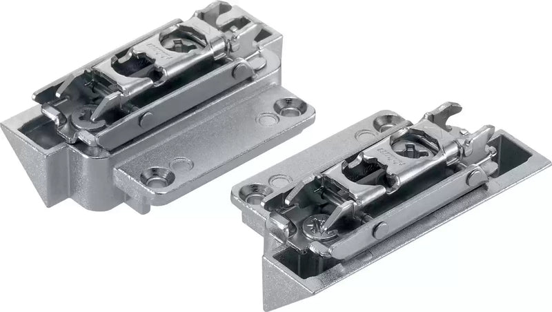 Blum Narrow Aluminum Door Mount Plate - 20K4A00A02