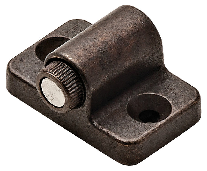 Hafele 246.15.100 Magnetic Catch, with Adjustable Magnet, Oil Rubbed Bronze