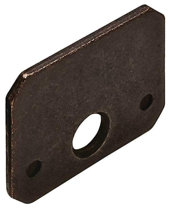 Hafele 246.36.180 Strike Plate for Magnetic Catch, Oil Rubbed Bronze