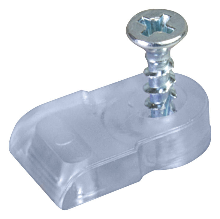 Hafele 291.03.451 Glass Retainer Clip - Bag of 100