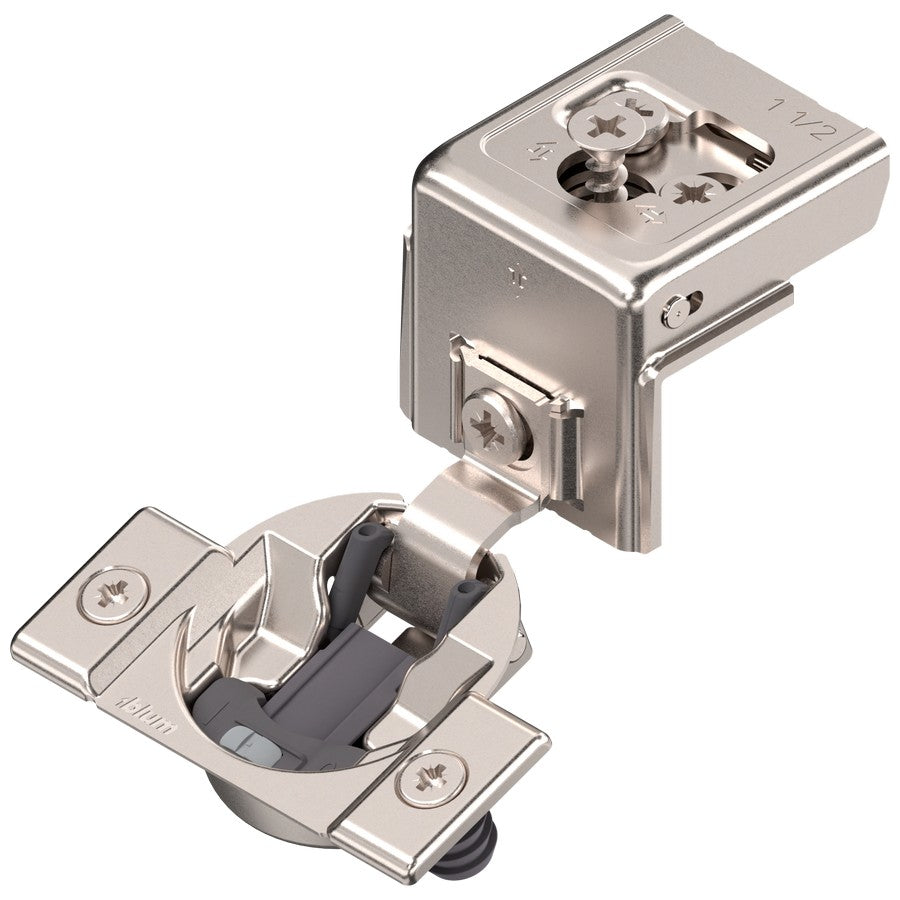 Blum COMPACT CLIP 31C3 110° 1-1/2" Overlay Soft Close Press-in Face Frame Hinge - 31C358BS24
