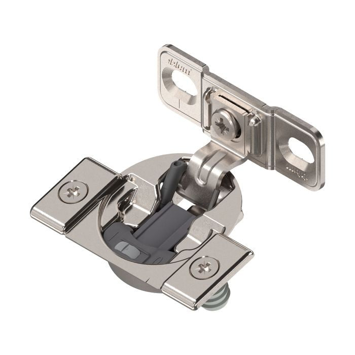 Blum COMPACT BLUMOTION Soft-Close, 1-3/8"+ overlay, Face Mount, Press-in Hinge - 38B358BF22