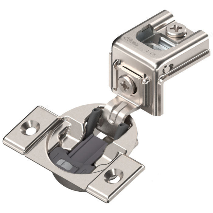 Blum COMPACT BLUMOTION, 1-1/4" overlay, Screw-on Hinge - 38C355B.20