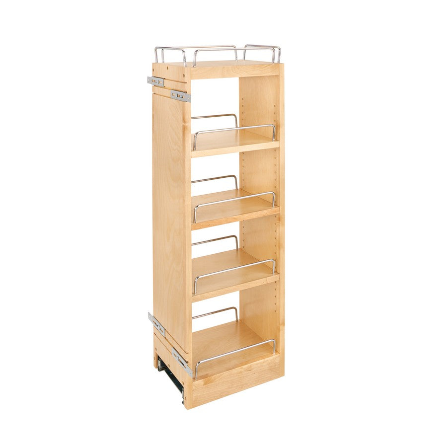 Rev-A-Shelf 448 Series Ball-Bearing Soft Close Face Frame Wall Cabinet Pullout for 36" and Taller Cabinets - 8" - 448-BBSCWC36-8C