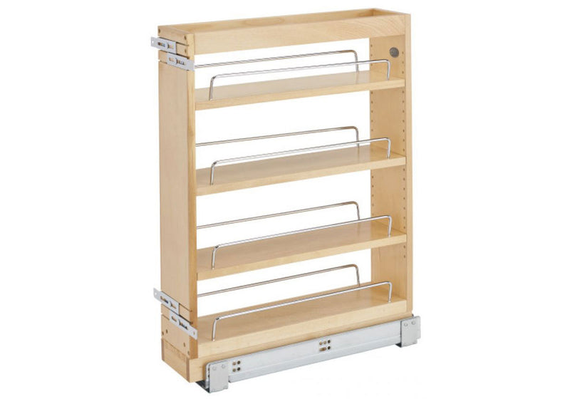 Rev-A-Shelf 448 Series Soft-Close Base Cabinet Pullout - 6" - 448-BC19SC-5C