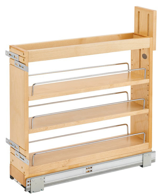Rev-A-Shelf 448 Series BLUMOTION Soft-Close Base Cabinet Pullout for Drawer/Door - 6" - 448-BDDSC-5C