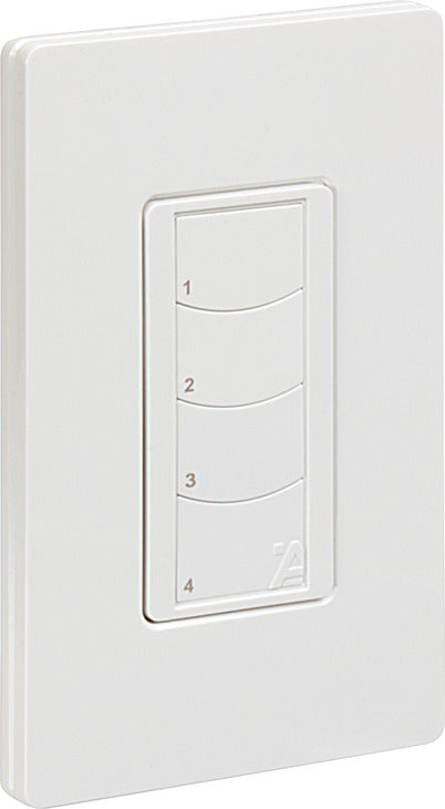 Hafele 450.80.868 Wireless Wall Switch, Häfele Connect Mesh 4-Button Remote and Wall Plate Kit