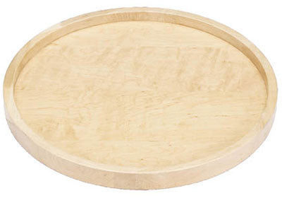 Full Circle Wood Classic Single Shelf (w/Bearing) Corner Lazy Susans - 18" - 4WLS001-18-B52