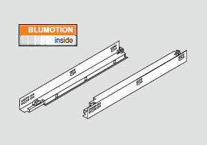 Blum TANDEM plus BLUMOTION 569F Heavy Duty Full Extension Drawer Slide - 21" - 569F5330B