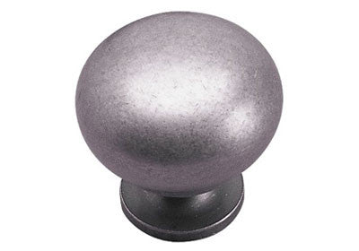 Knob - 1-1/4" Diameter - Pewter - 5923142