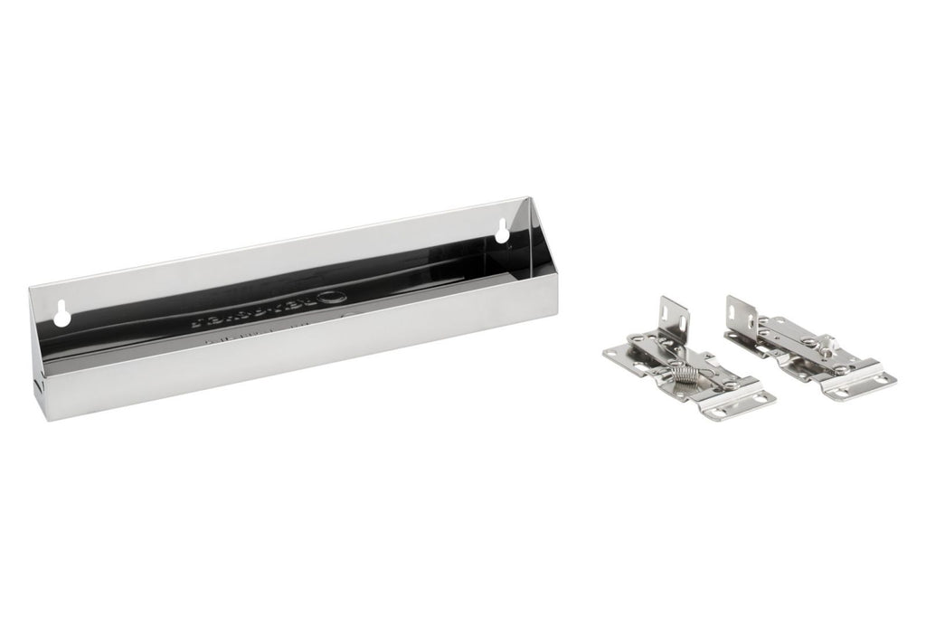 Rev-A-Shelf 6541 Series 14-1/4" Stainless Steel Slim Sink (Tip-Out) Tray Set - 6541-14-52