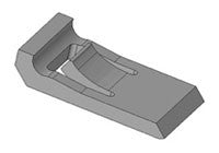 Blum 86° Restriction Clip for 107° Hinges - 74.1103