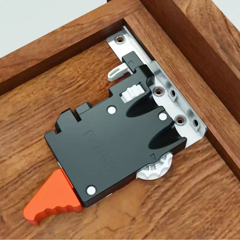 Salice F70 Locking Devices Standard Mount Side and Depth Adjustments - Pair (Left and Right) - AFCGXX3B