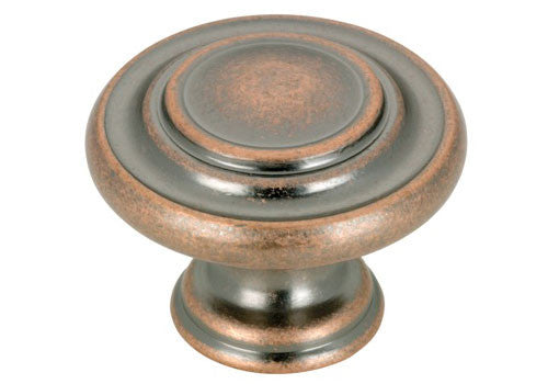 Knob - 1-11/32" Diameter - Antique Copper - BP10734193