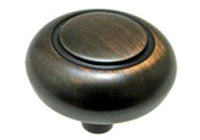 Knob - 1-1/4" Diameter - Brushed Oil Rubbed Bronze - BP209BORB
