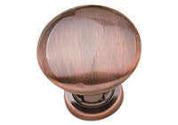 Knob - 1-3/16" Diameter - Antique Copper - BP2391230194