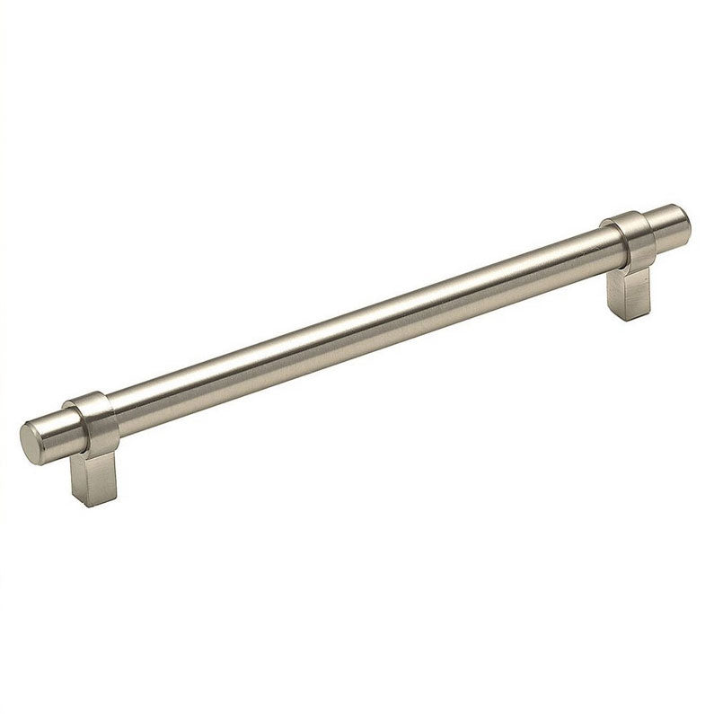 Richelieu Hardware Contemporary Metal Pull - 7-1/2" Center to Center - Brushed Nickel - BP5016192195