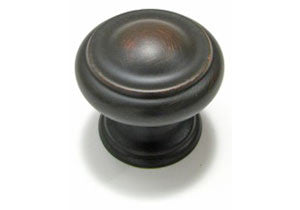 Knob - 1-3/16" Diameter - Brushed Oil Rubbed Bronze - BP8632142