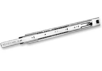 Accuride 3832DO Detent-out Side Mount Slide - 24" - Zinc - C3832-C24-DOP
