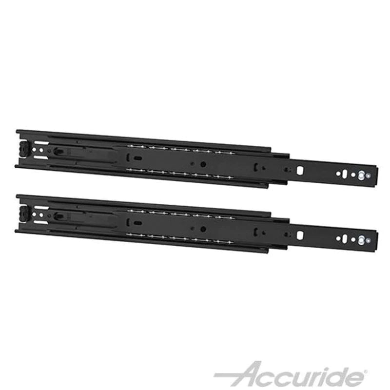 Accuride 3832 Series Side Mount Drawer Slide - 12" - Black - CB3832-C12