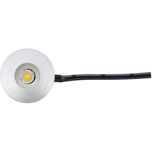 Tresco 1W Pockit Point LED Puck Light - 3000K Warm White - Nickel - L-LED-1EB-WNI-1