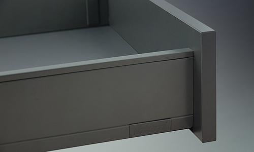 Blum LEGRABOX C Height (7") V1 Packaging Set - 20" (500mm) - 170lb - Orion Gray (OG-M) - 773C50S0S